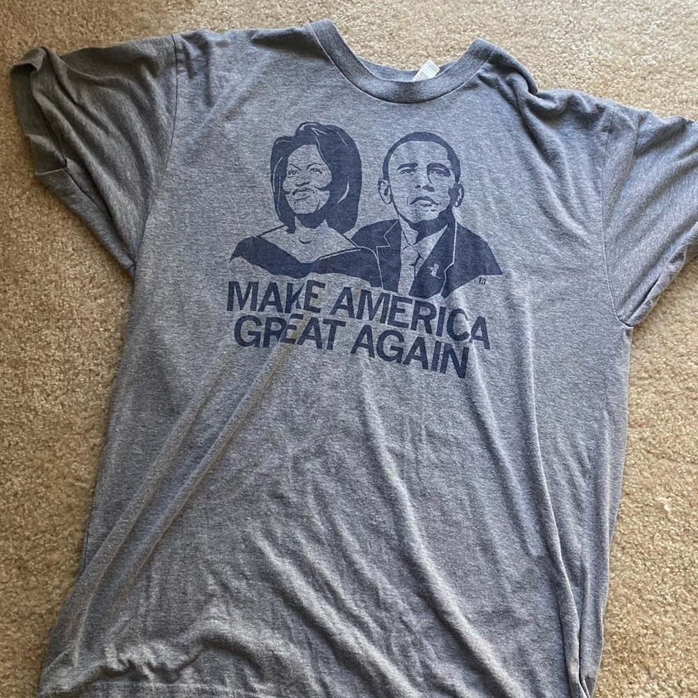 Barack and Michelle Obama "Make America Great" Tee